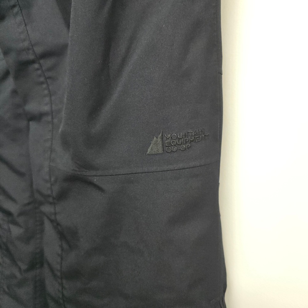 Mountain Equipment Co-op MEC Watershed Snow Pants Youth 12 Black Eco Storm Gear - Picture 5 of 15